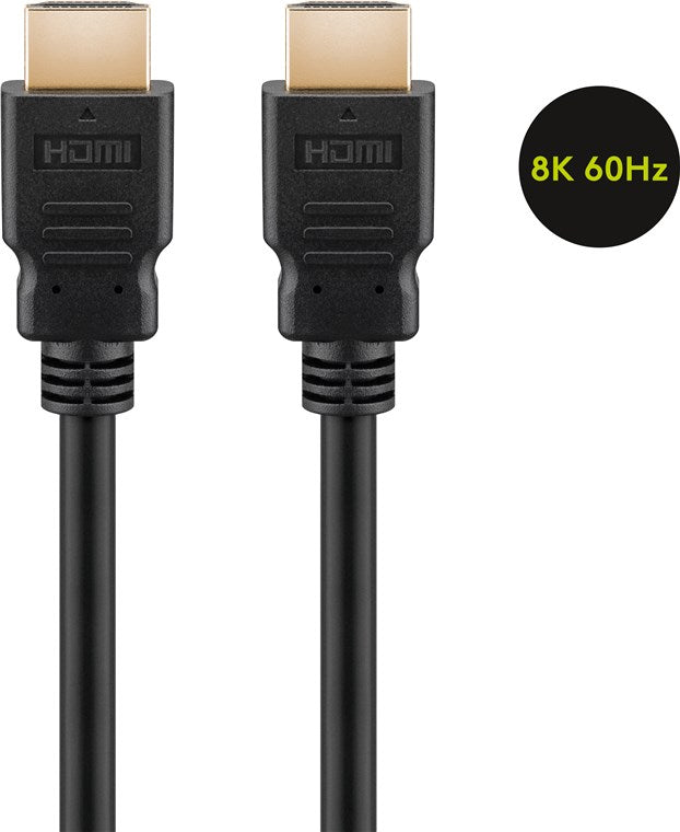 GOOBAY Ultra High Speed HDMI Cable with Ethernet Certified