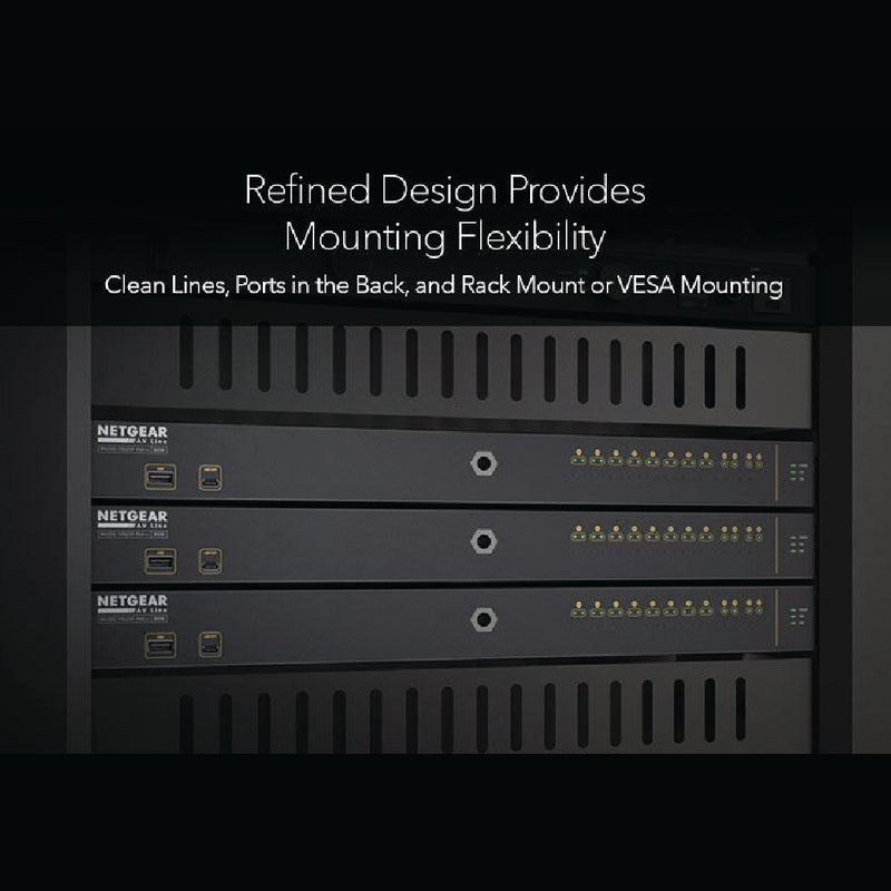 NETGEAR AV Line M4250-10G2XF-PoE++ (GSM4212UX) 8x1G Utra90 PoE++ 802.3bt 720W 2x1G and 2xSFP+ Managed Switch