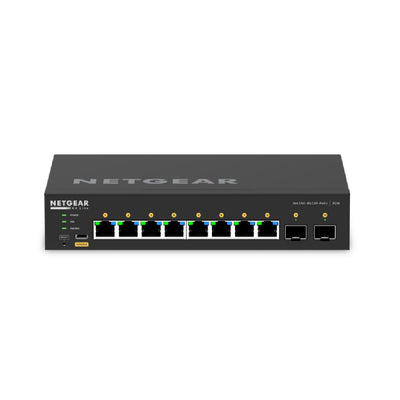 NETGEAR AV Line M4250-8G2XF-PoE+ (GSM4210PX) 8x1G PoE+ 220W and 2xSFP+ Managed Switch