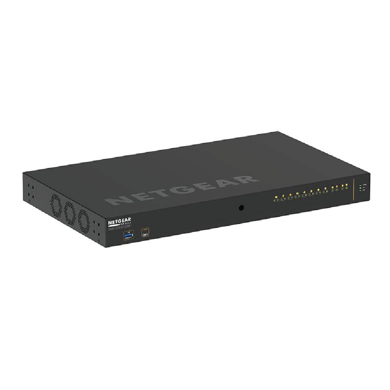 NETGEAR AV Line M4250-10G2XF-PoE++ (GSM4212UX) 8x1G Utra90 PoE++ 802.3bt 720W 2x1G and 2xSFP+ Managed Switch