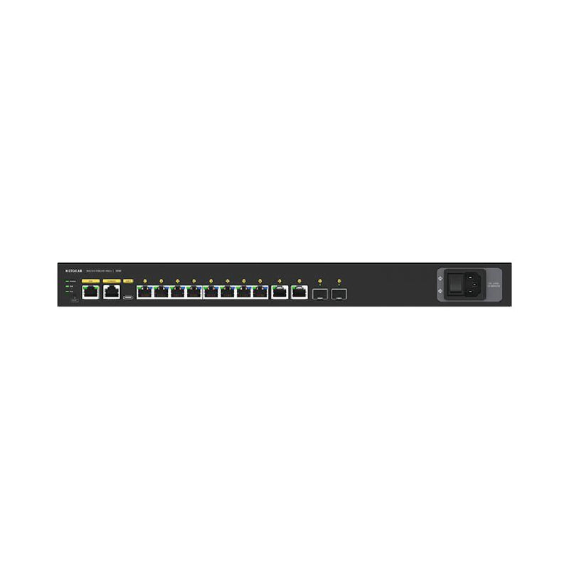 NETGEAR AV Line M4250-10G2XF-PoE+ (GSM4212PX) 8x1G PoE+ 240W 2x1G and 2xSFP+ Managed Switch