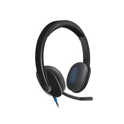 Logitech H540 High Performance USB Headset with Premium Ear Pad and Inline Audio Control