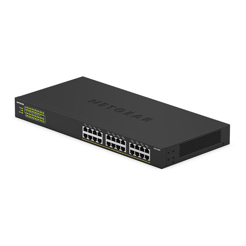 NETGEAR GS324PP 24-Port Gigabit Ethernet Unmanaged PoE+ Switch - with 24 x PoE+ @ 380W, Desktop/Wallmount