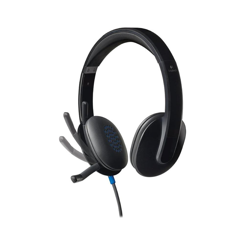 Logitech H540 High Performance USB Headset with Premium Ear Pad and Inline Audio Control