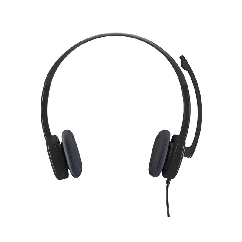 Logitech 3.5 mm Analog Stereo Headset H151 with Boom Microphone