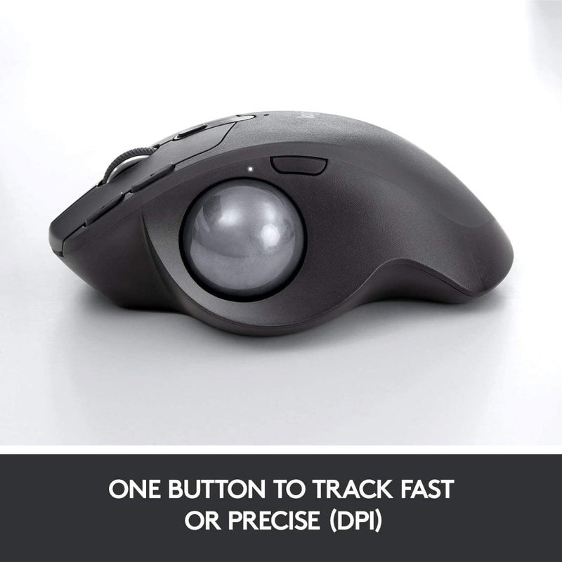 Logitech MX ERGO Advanced Wireless Trackball with Logitech FLOW Technology