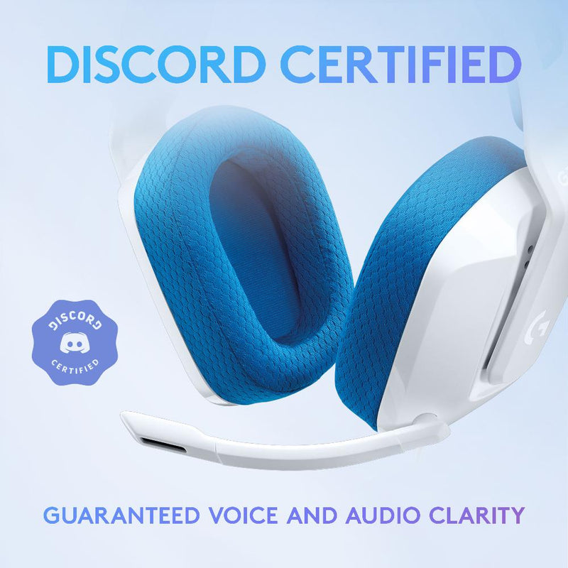 LOGITECH G335 WIRED GAMING HEADSET- WHITE