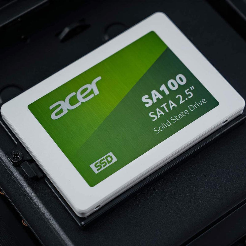 Acer SA100 SATA lll SSD, up to 1.92 TB, 3D NAND flash memory IC, market-proven controller, max read speed 560MB/s, 3-year warranty