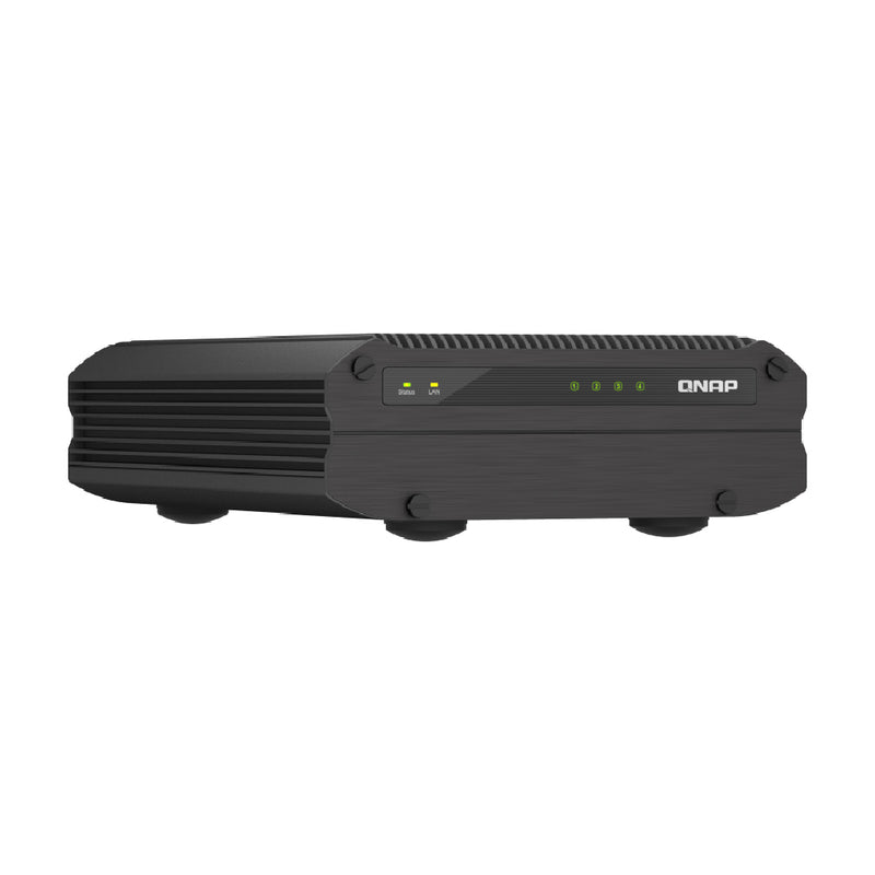 QNAP TS-i410X Fanless 10GbE industrial NAS