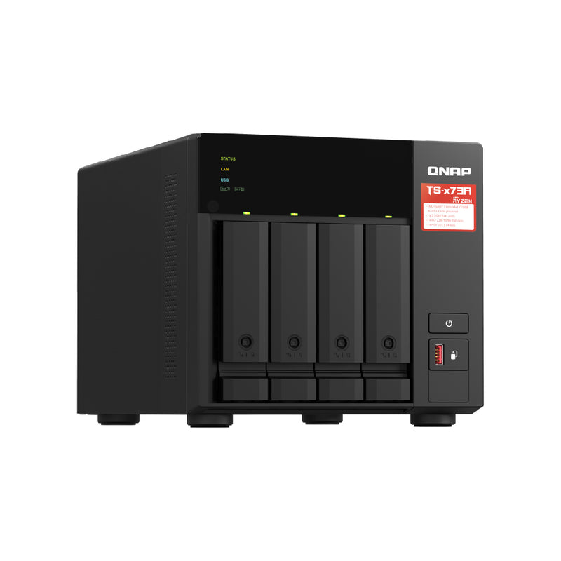 QNAP TS-473A-8G 4-Bay AMD Ryzen™ Quad-core Desktop NAS