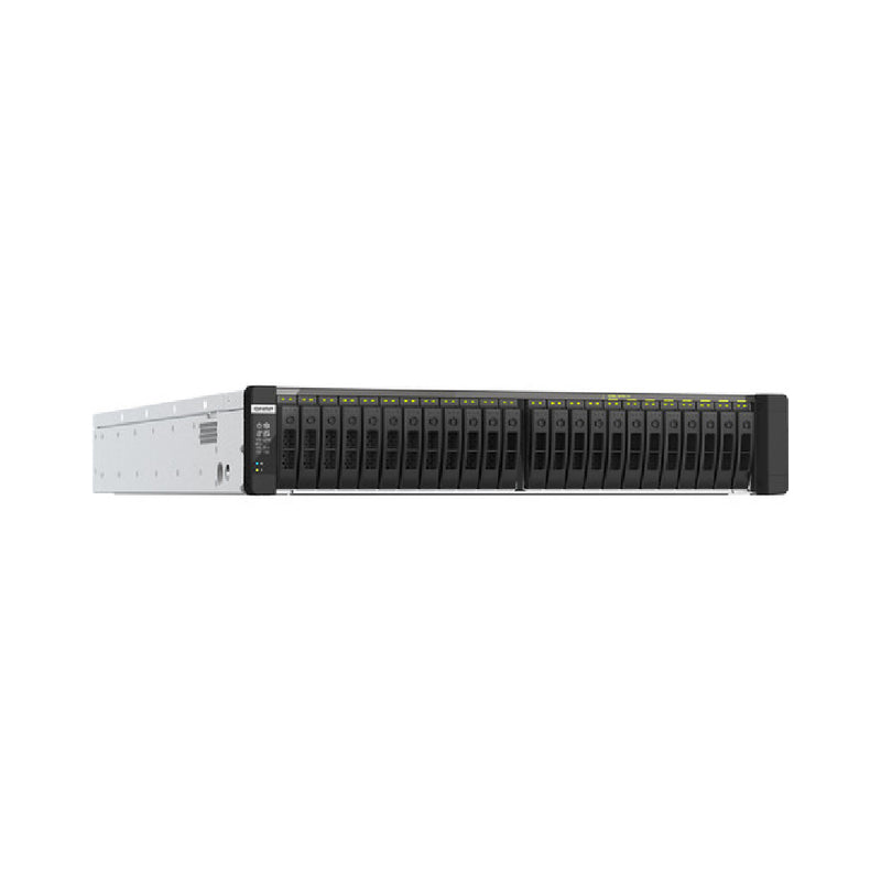 QNAP TDS-h2489FU 24 Bay 2U rackmount NAS with U.2 NVMe Gen 4 x4 SSD and Dual Intel® Xeon® Silver 4300 processors