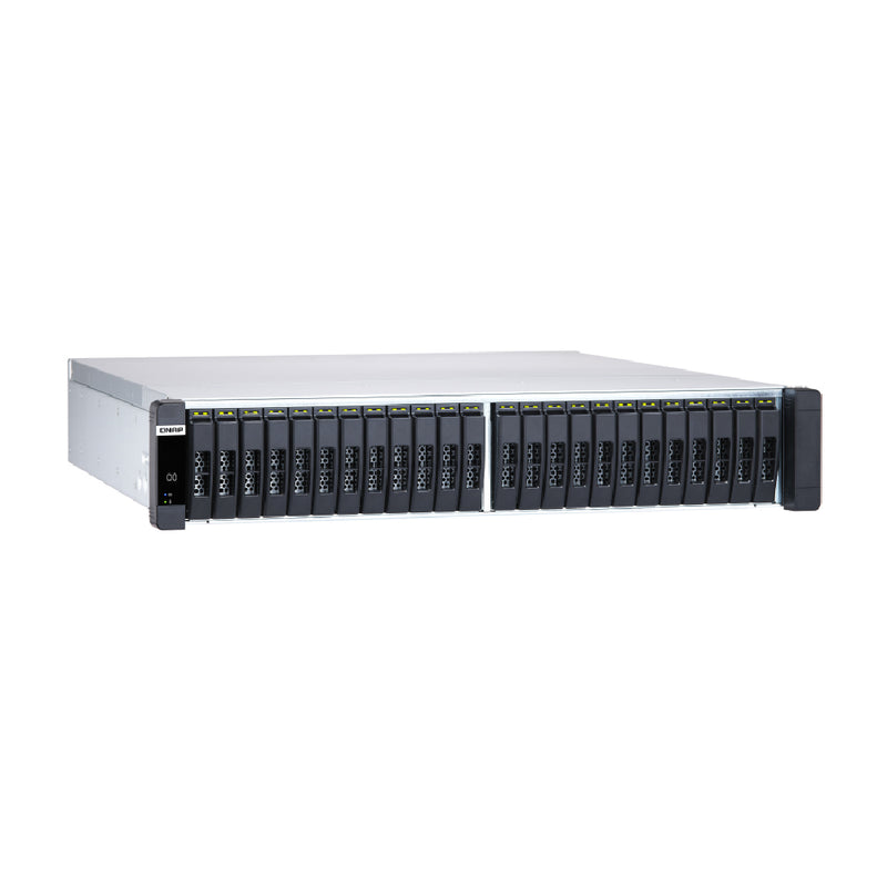 QNAP ES2486dc-2142IT 24 Bay Enterprise ZFS 3U rackmount NAS powered by Intel® Xeon® D -2142IT 8 cores/16 threads processor