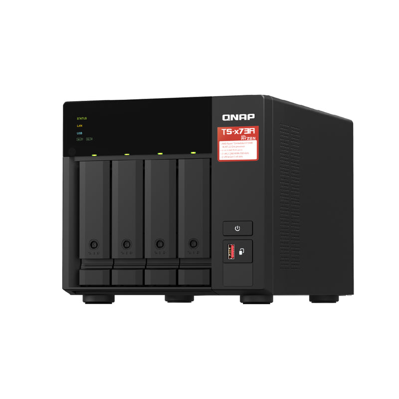 QNAP TS-473A-8G 4-Bay AMD Ryzen™ Quad-core Desktop NAS