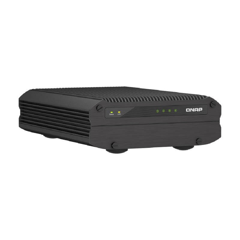 QNAP TS-i410X Fanless 10GbE industrial NAS