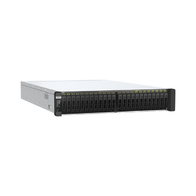 QNAP TDS-h2489FU 24 Bay 2U rackmount NAS with U.2 NVMe Gen 4 x4 SSD and Dual Intel® Xeon® Silver 4300 processors