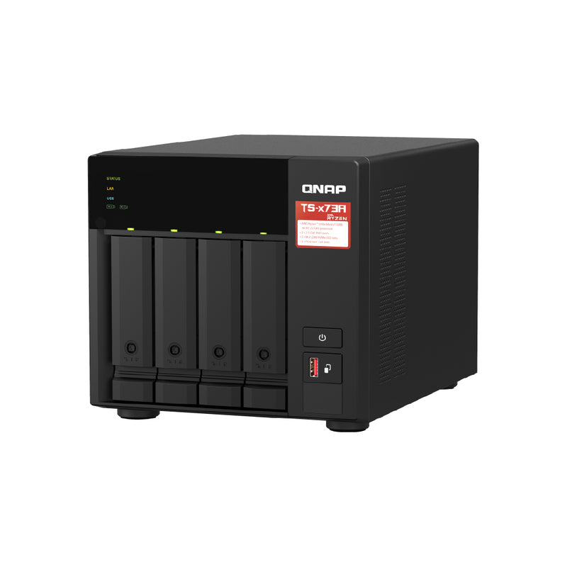 QNAP TS-473A-8G 4-Bay AMD Ryzen™ Quad-core Desktop NAS