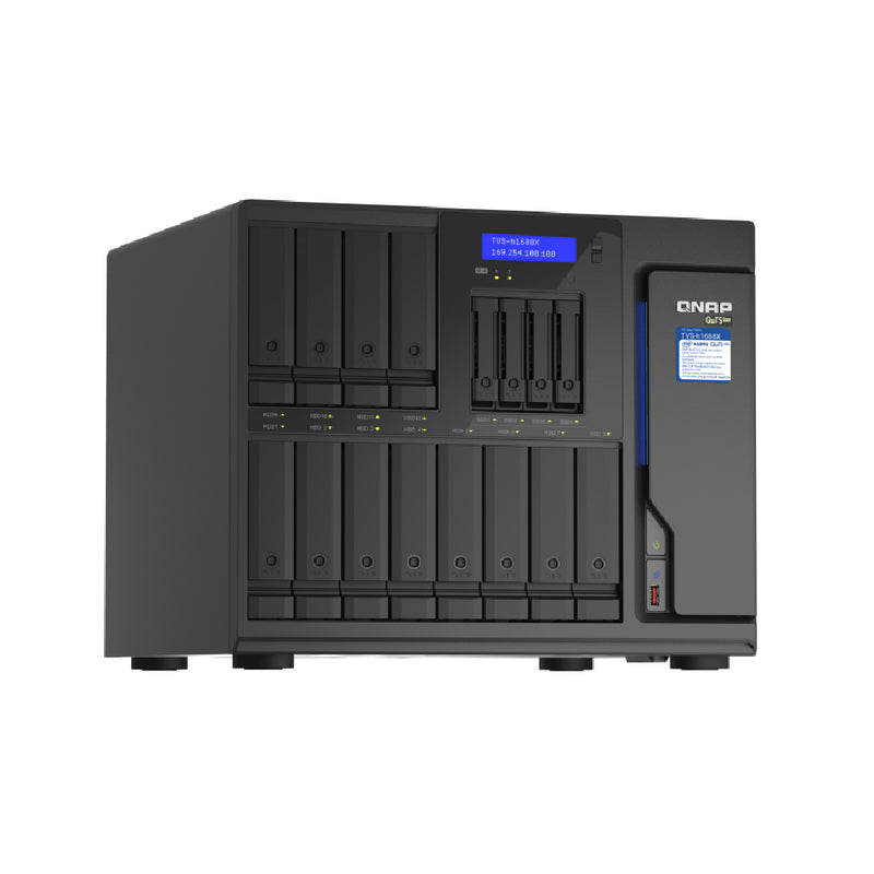 QNAP TVS-h1688X-W1250-32G 16 Bay Intel® Xeon® W desktop QuTS hero NAS