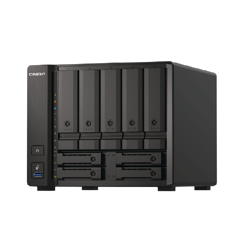 QNAP TS-h973AX-8G 9-Bay AMD Ryzen™ Quad-core Desktop NAS