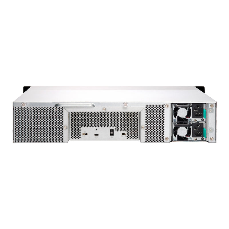QNAP TL-R1200C-RP 12 Bay Rackmount USB 3.2 Gen 2 Type-C high-capacity JBOD storage enclosure with redundant power