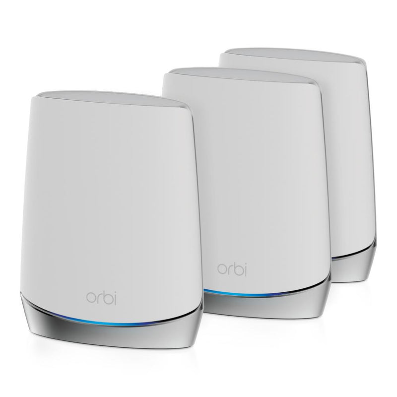 NETGEAR Orbi RBK753 High-Performance Tri-Band Mesh WiFi 6 System - AX4200 (1 Router + 2 Satellites)