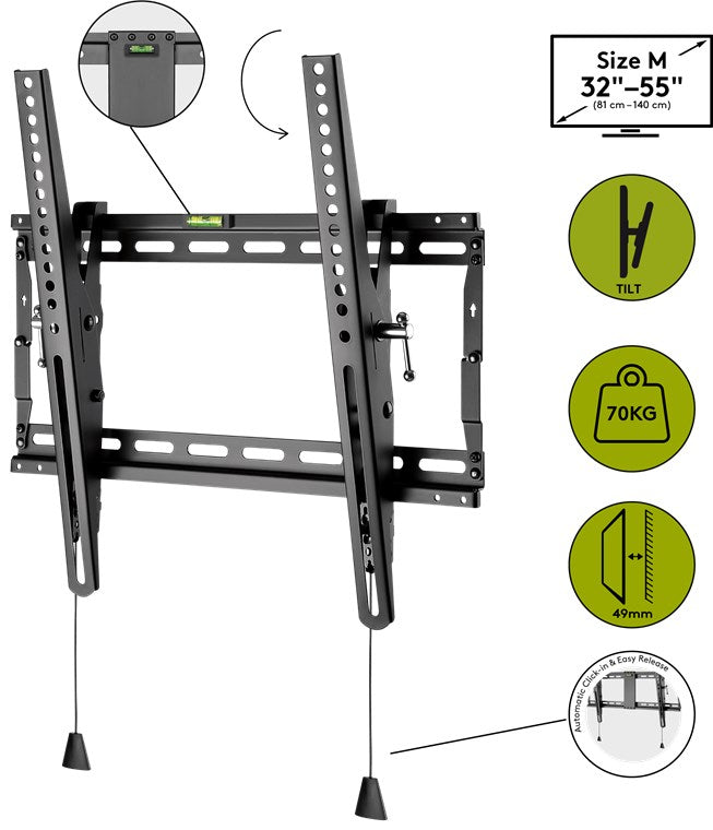 GOOBAY TV Wall Mount Pro Tilt M (32-55 Inch)