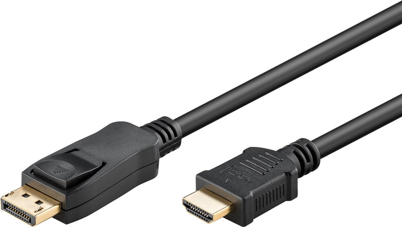 GOOBAY DisplayPort to HDMI Adapter Gold-Plated Cable