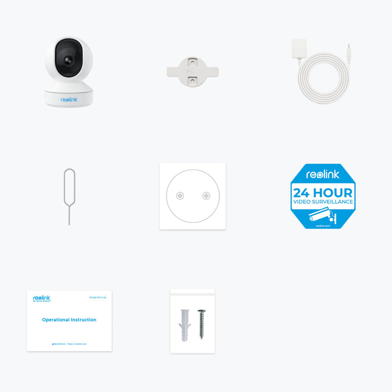 Reolink E1 3MP: Affordable Super HD Indoor WiFi PT Security Camera