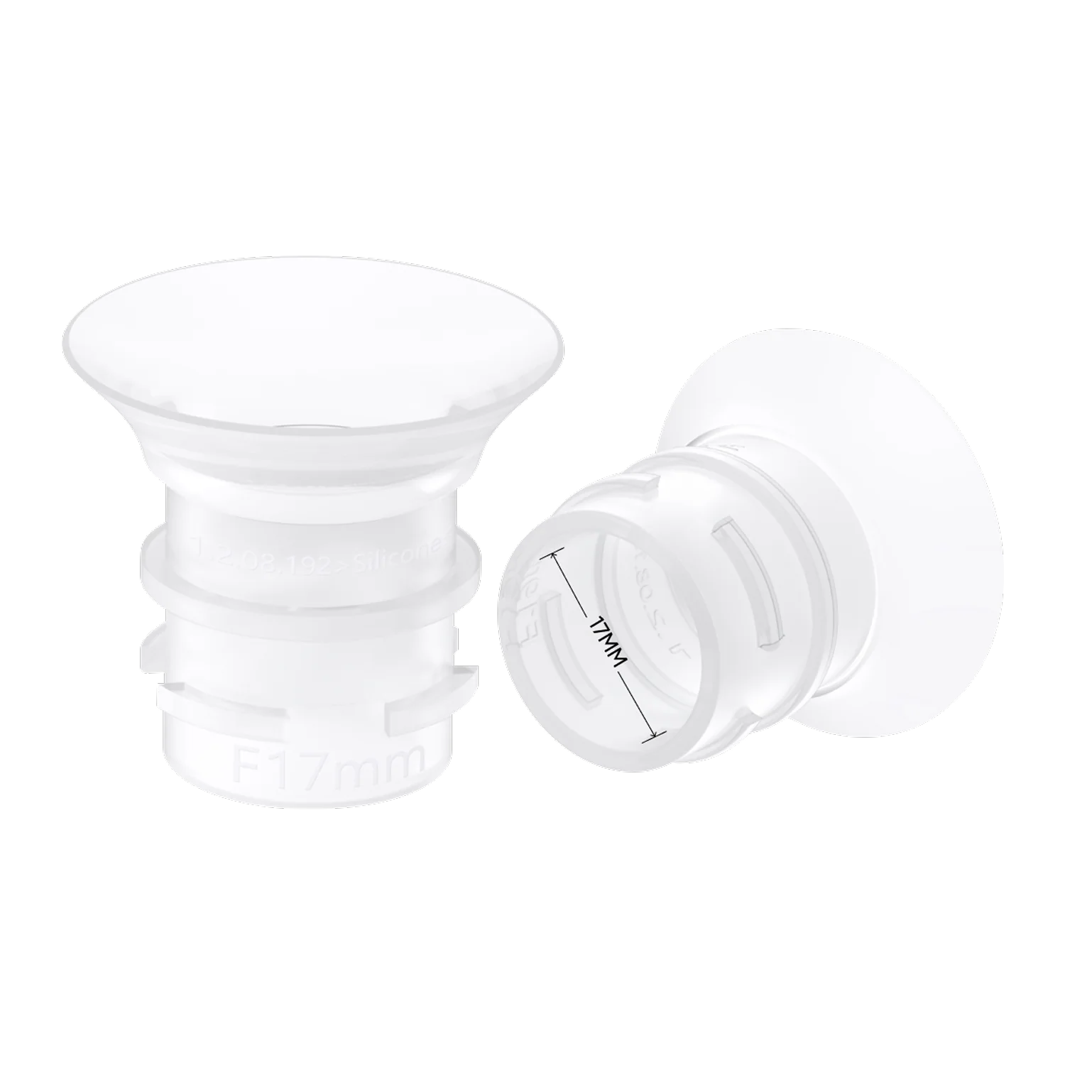 EUFY Wearable Breast Pump E10/E20/S1/S1 Pro Original 17mm Sizing Insert (2-Pack)