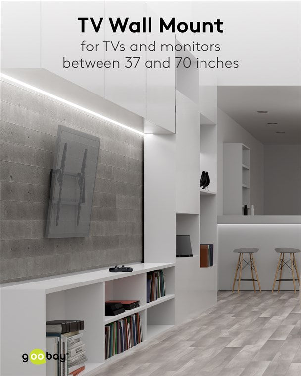 GOOBAY TV Wall Mount Basic TILT (L) for TVs from 37" to 70"