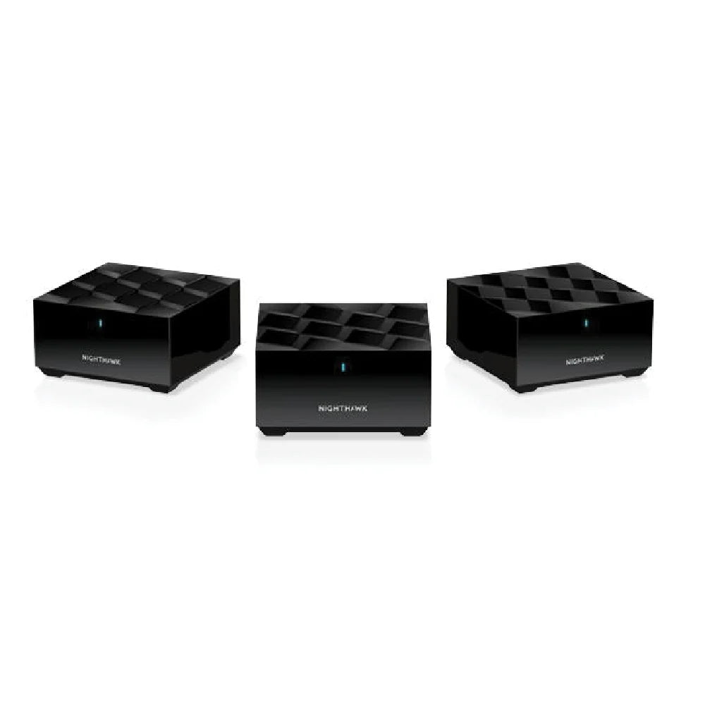 Netgear Nighthawk MK73S Dual-Band WiFi 6 Mesh System AX3000 3-Pack ...