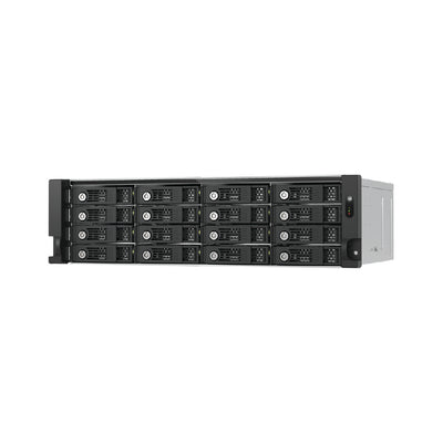 QNAP TL-R1600PES-RP PCIe Interface 16-bay SATA JBOD for petabyte-scale expansion designed specifically for QNAP NAS