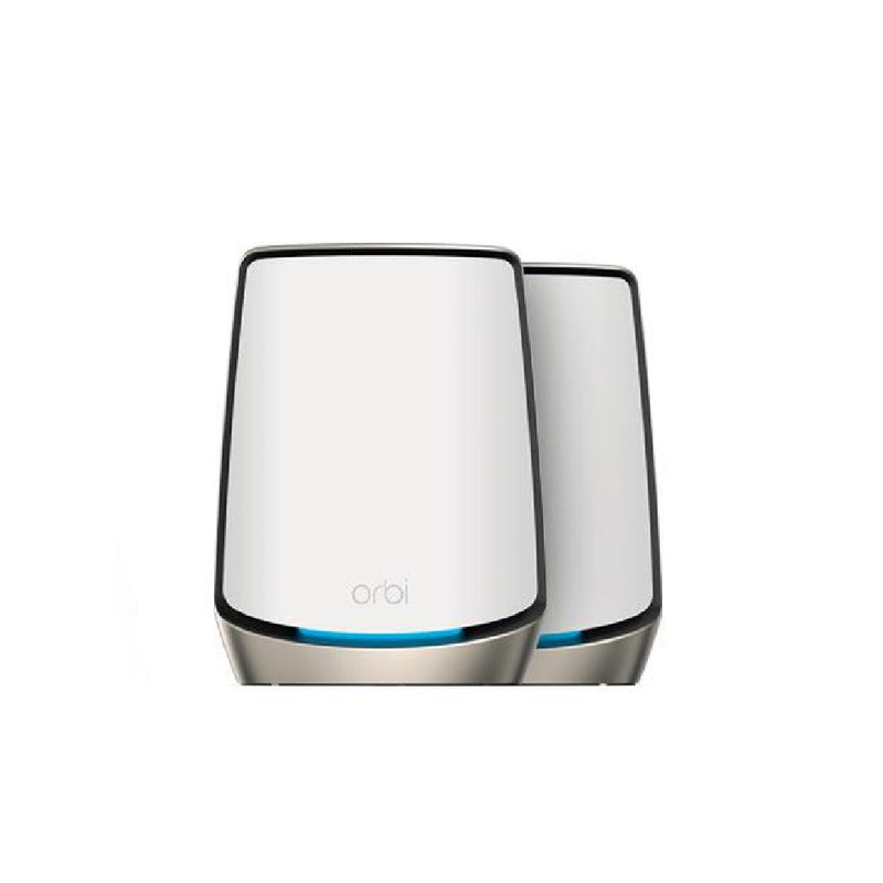 Netgear AX6000 Mesh WiFi System (RBK862S) Orbi White Series Tri-Band WiFi 6 Mesh System