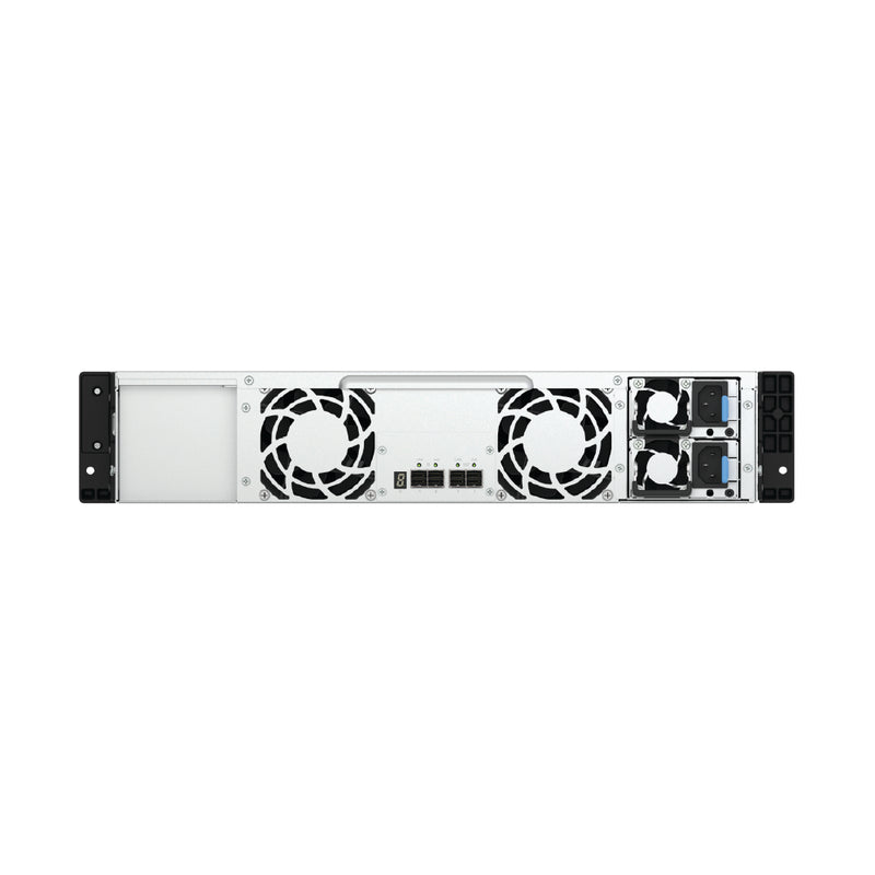 QNAP TL-R1200PES-RP PCIe Interface 12-bay SATA JBOD for petabyte-scale expansion designed specifically for QNAP NAS