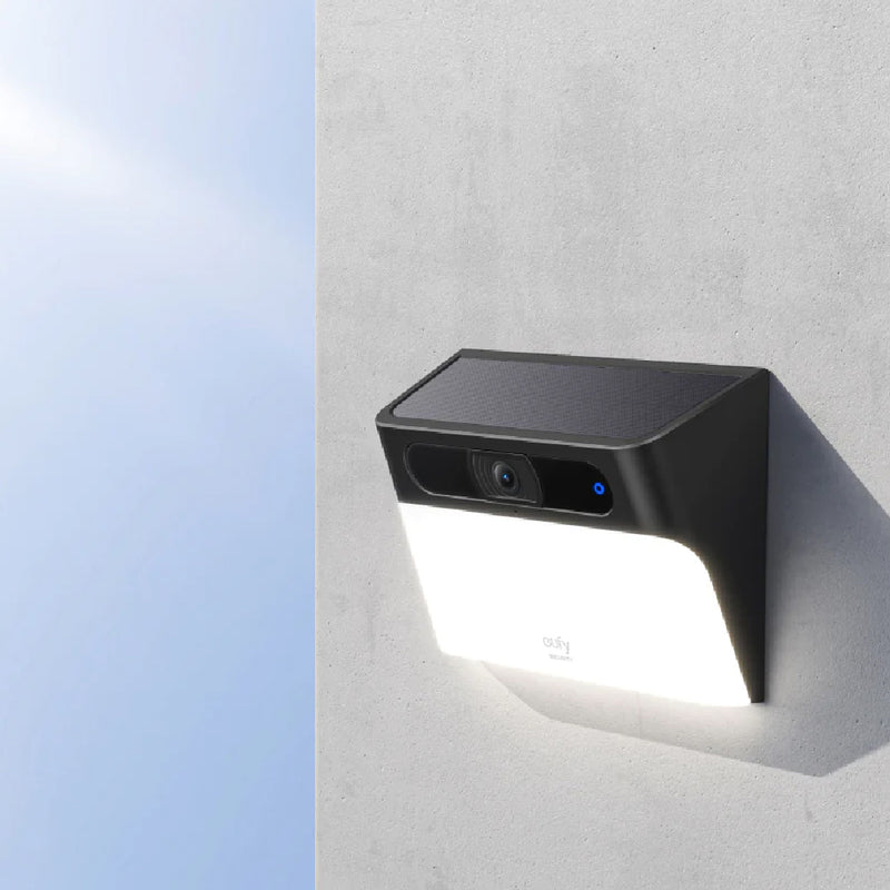 EUFY Security Solar Wall Light Cam B2C - EU/ES/FR/ES Black Iteration 1