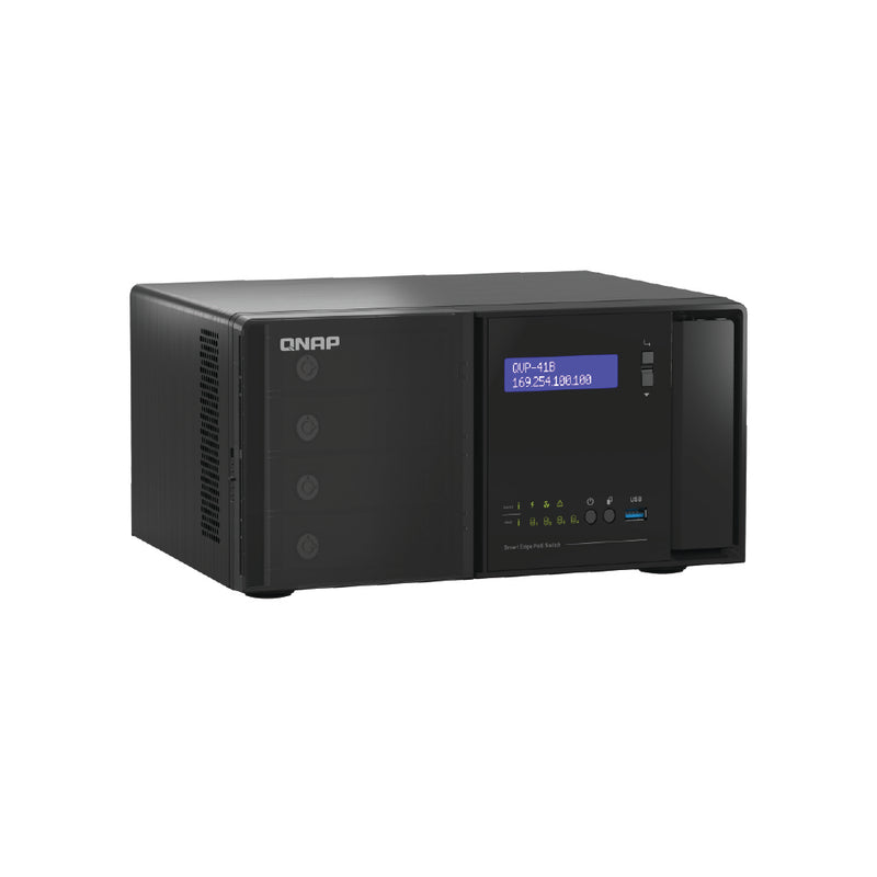 QNAP QVP-41B 4 Bay NVR Server X Smart PoE Switch