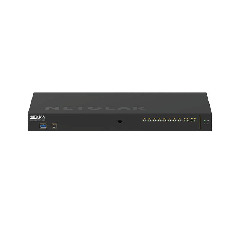 NETGEAR AV Line M4250-10G2XF-PoE++ (GSM4212UX) 8x1G Utra90 PoE++ 802.3bt 720W 2x1G and 2xSFP+ Managed Switch