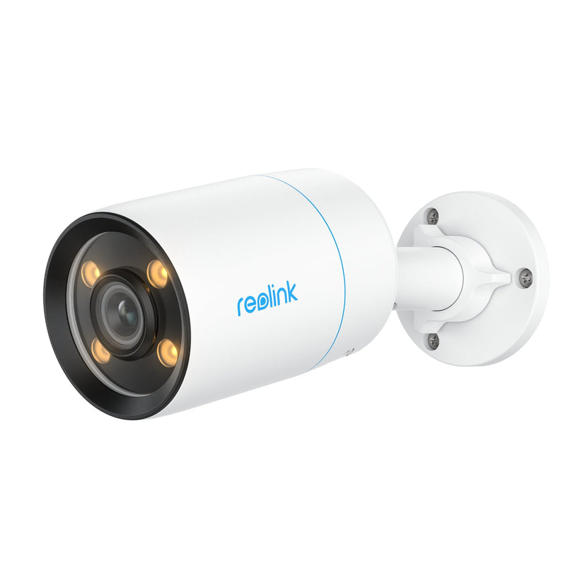 REOLINK ColorX Series CX810: 8MP Outdoor Camera, True Color Night Vision, PoE, 3000K Adjustable Warm Light