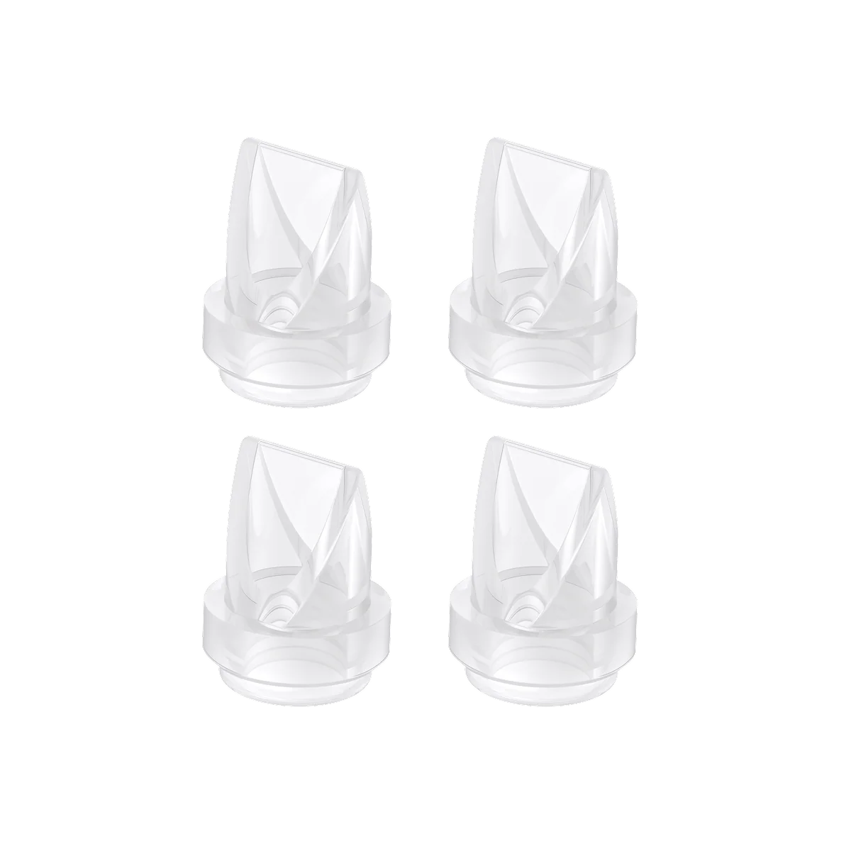 EUFY Wearable Breast Pump E10/E20/S1/S1 Pro Original Duckbill Valves (4-Pack)