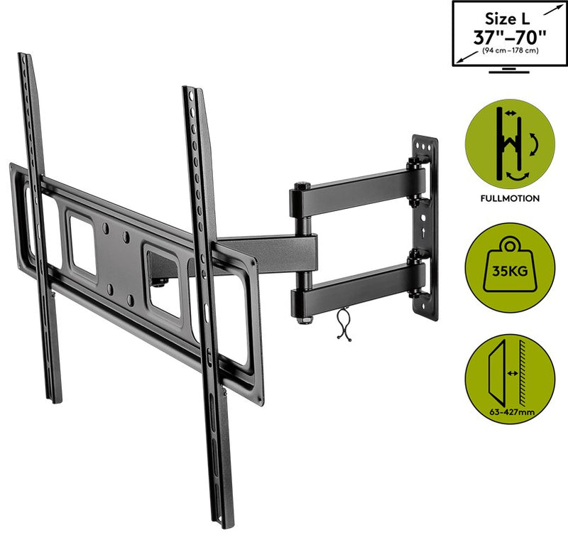 GOOBAY TV Wall mount Basic FULLMOTION (L) for TVs from 37" to 70"