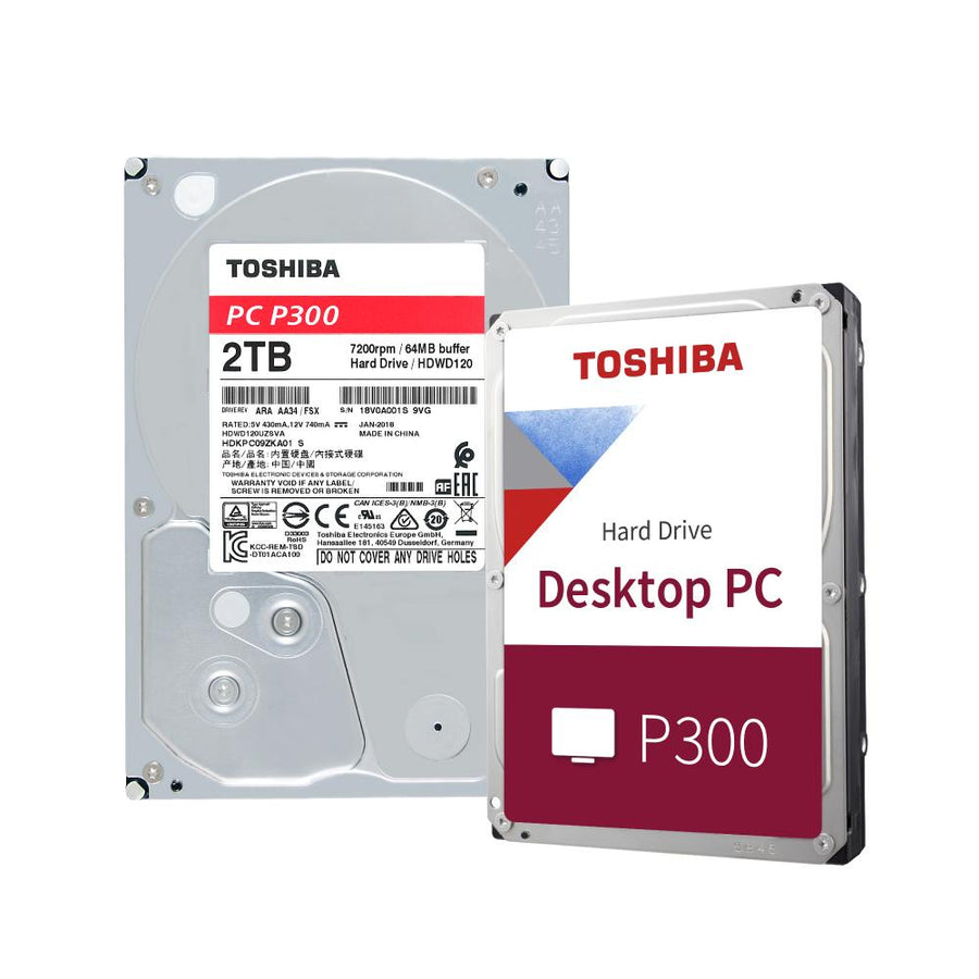 TOSHIBA P300 PC 3.5 Inch Internal Hard Drive 5400 RPM – Kaira Malaysia