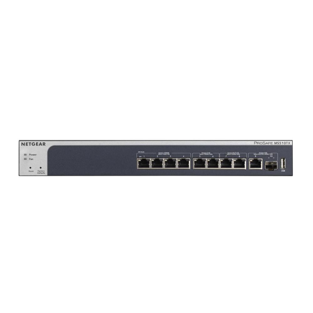 NETGEAR MS510TX 10-Port Multi-Gigabit/10G Smart Managed Pro Switch - w ...