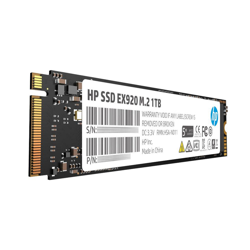 HP SSD EX920 M.2 (1TB) PCI Express NVMe 1.3 Internal Solid State Drive