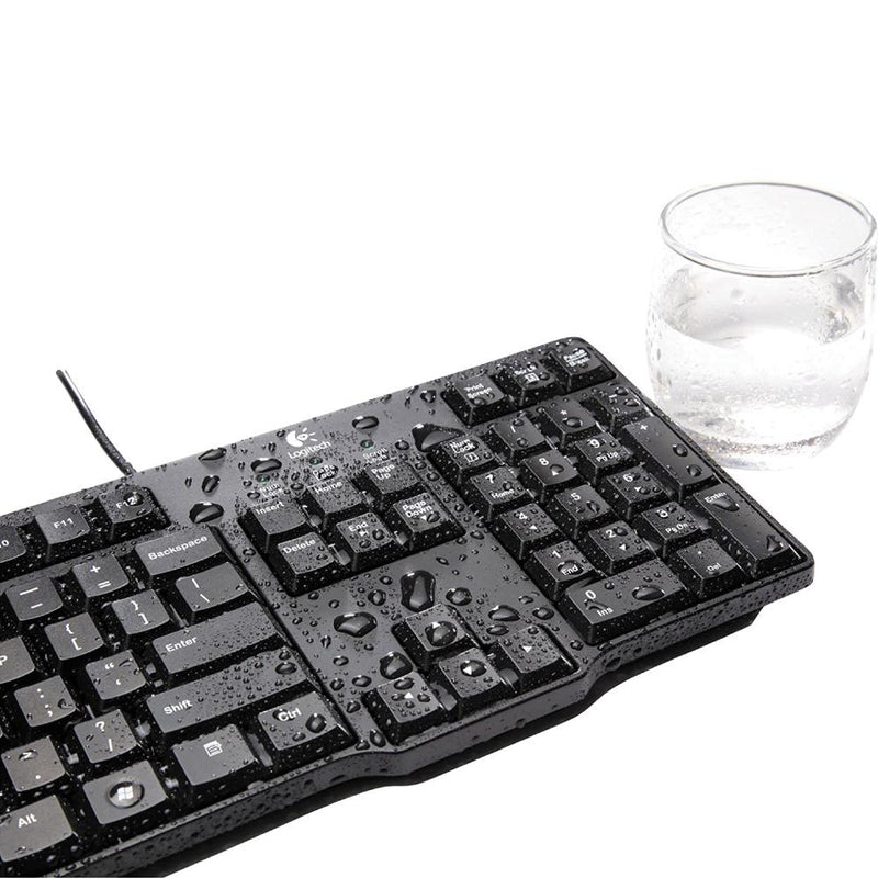 Logitech MK100 Classic Desktop Keyboard and Mouse Combo