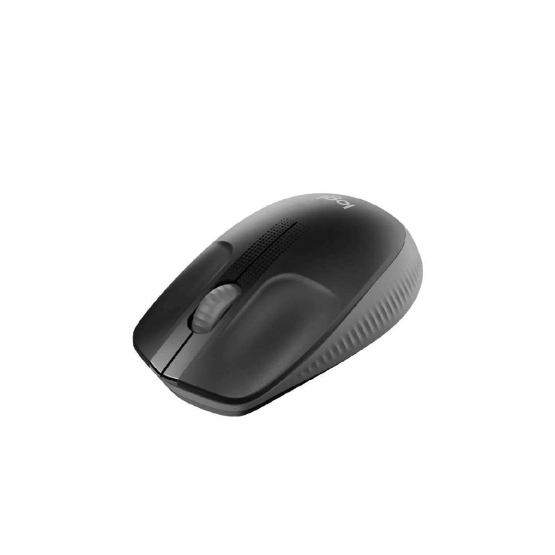 Logitech Wireless Mouse M190 - Full Size Ambidextrous Curve Design, 18-Month Battery with Power Saving Mode, Precise Cursor Control & Scrolling, Wide Scroll Wheel, Thumb Grips
