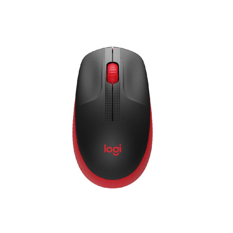 Logitech Wireless Mouse M190 - Full Size Ambidextrous Curve Design, 18-Month Battery with Power Saving Mode, Precise Cursor Control & Scrolling, Wide Scroll Wheel, Thumb Grips