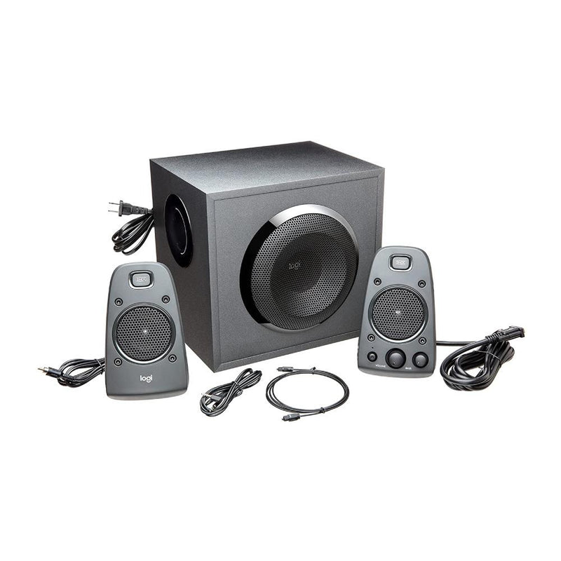 Logitech Z625 Powerful THX Certified 2.1 Speaker System with Optical Input