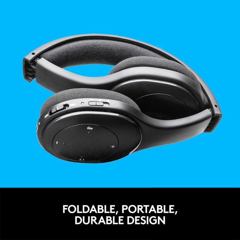 Logitech H800 Bluetooth Wireless Headset with Mic for PC, Tablets and Smartphones