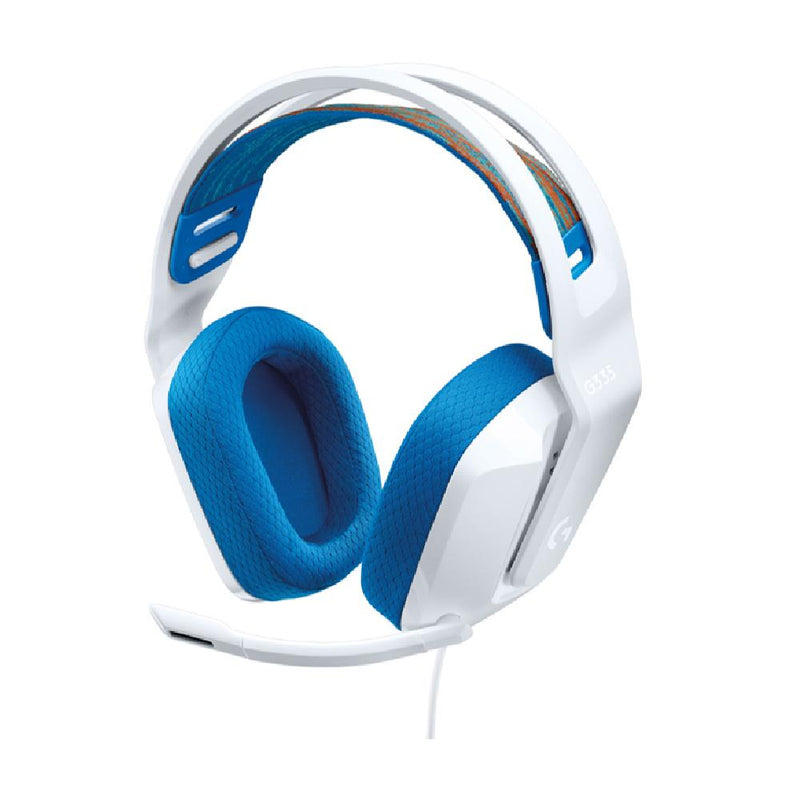 LOGITECH G335 WIRED GAMING HEADSET- WHITE