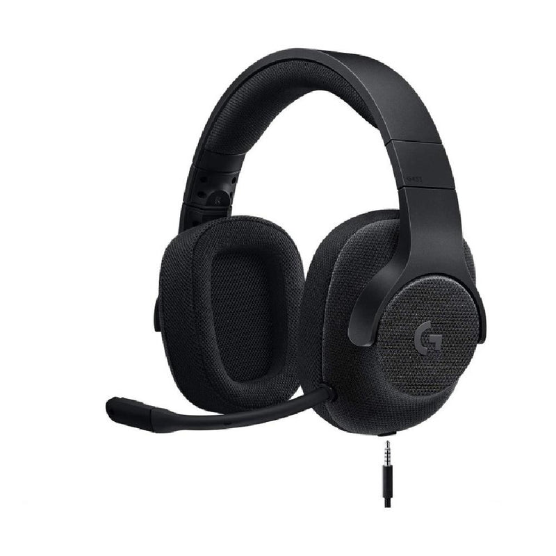 Logitech G433 Wired Gaming Headset, 7.1 Surround Sound, DTS Headphone:X, 40 mm Pro-G Audio Drivers, Lightweight, USB and 3.5 mm Jack,PC, Xbox One, Xbox Series X|S, PS5, PS4, Nintendo Switch, Black