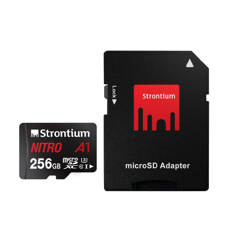 STRONTIUM Nitro A1 microSD Card 100MB/s with Adapter